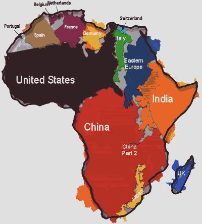 The Size of Africa